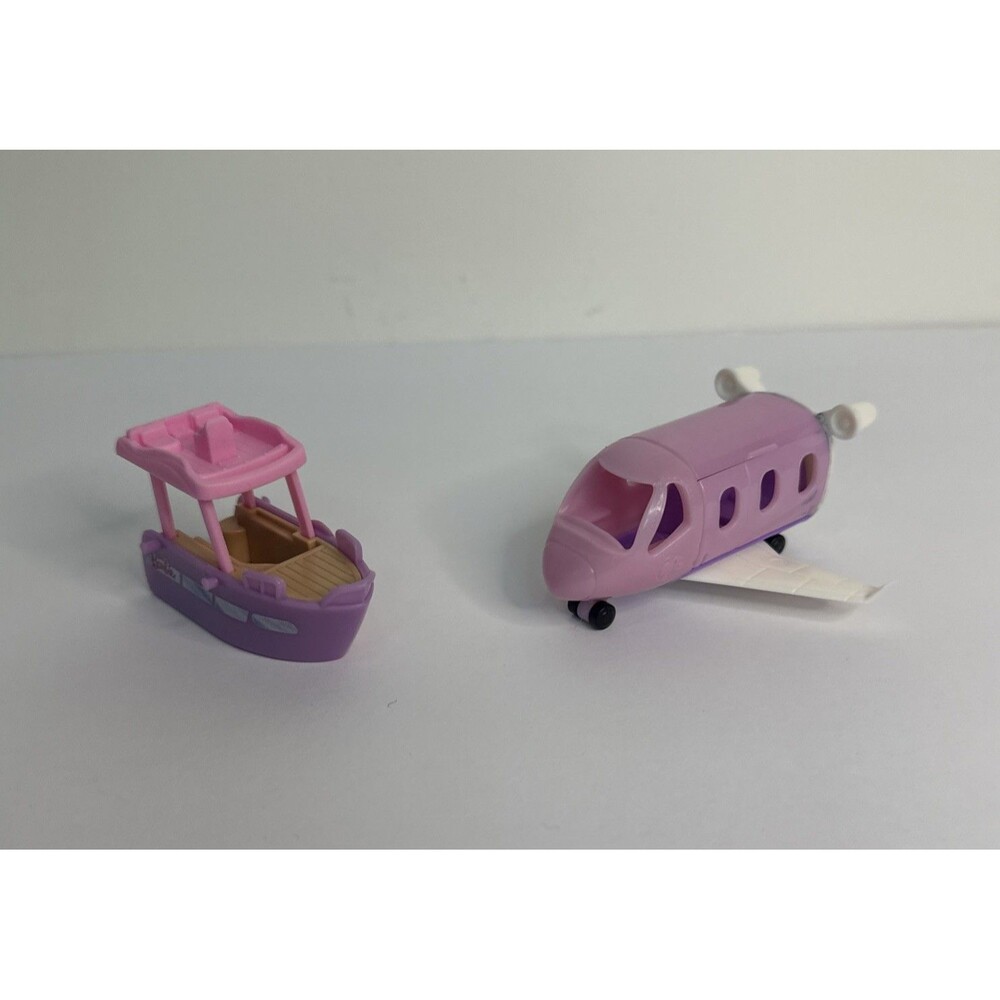 Barbie Mini Barbie Land Lot 1 Boat 1 Airplane Vehicles Accessories